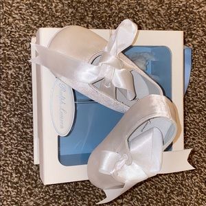 Brand new never worn baby shoes